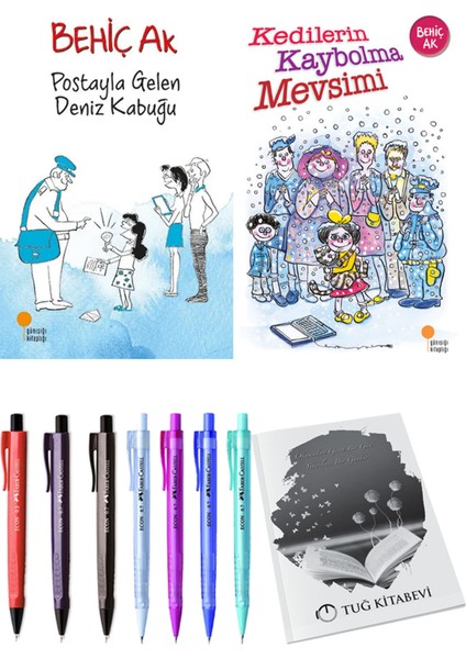 Kedilerin Kaybolma Mevsimi ve Postayla Gelen Deniz Kabuğu 2li Set