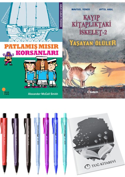 Kayıp Kitaplıktaki Iskelet 2 Yaşayan Ölüler ve Patlamış Mısır Korsanları 2li Set
