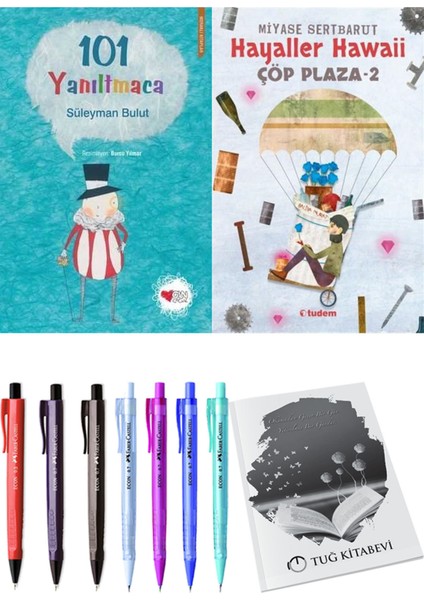 Çöp Plaza 2 Hayaller Hawaii ve 101 Yanıltmaca 2li Set