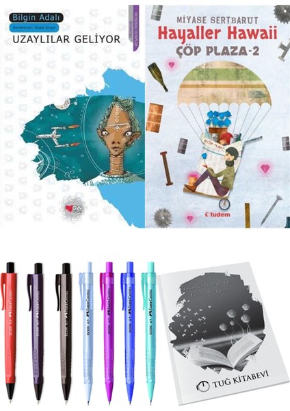 Çöp Plaza 2 Hayaller Hawaii ve Uzaylılar Geliyor 2li Set