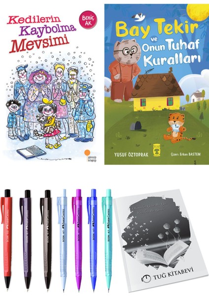 Bay Tekir ve Onun Tuhaf Kuralları ve Kedilerin Kaybolma Mevsimi 2li Set
