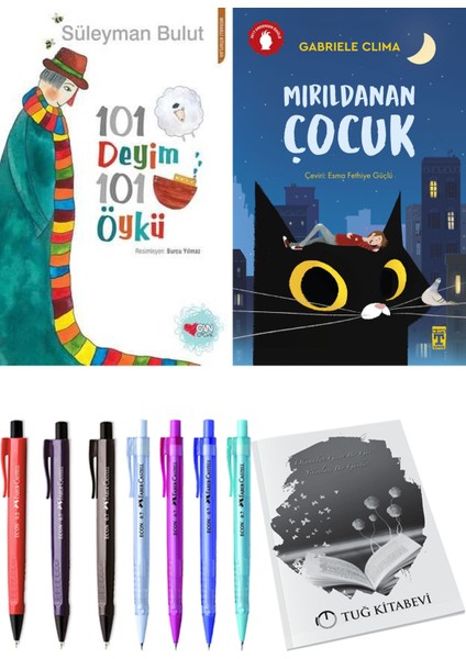 Mırıldanan Çocuk ve 101 Deyim 101 Öykü Süleyman Bulut 2li Set