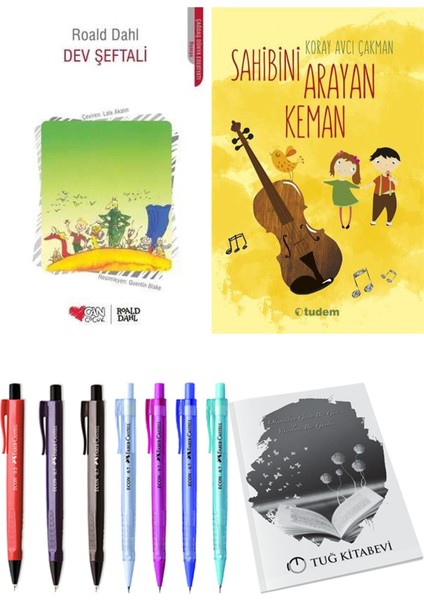 Sahibini Arayan Keman ve Dev Şeftali 2li Set
