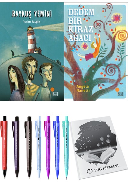 Dedem Bir Kiraz Ağacı ve Baykuş Yemini 2li Set