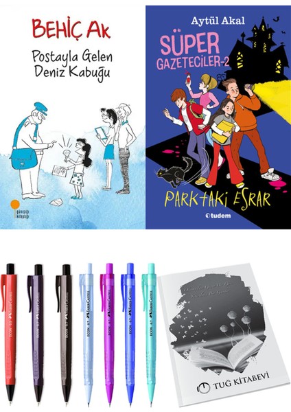 Süper Gazeteciler 2 Parktaki Esrar ve Postayla Gelen Deniz Kabuğu 2li Set