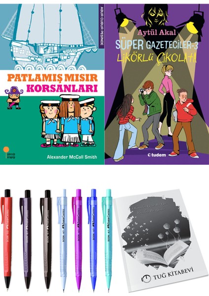 Süper Gazeteciler 3 Likörlü Çikolata ve Patlamış Mısır Korsanları 2li Set