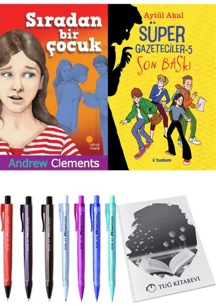 Süper Gazeteciler 5 Son Baskı ve Sıradan Bir Çocuk 2li Set