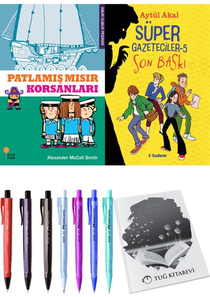 Süper Gazeteciler 5 Son Baskı ve Patlamış Mısır Korsanları 2li Set