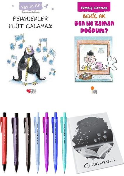 Ben Ne Zaman Doğdum? ve Penguenler Flüt Çalamaz 2li Set