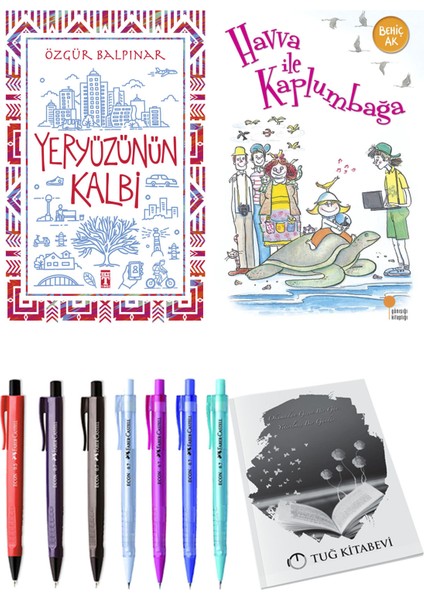 Havva Ile Kaplumbağa ve Yeryüzünün Kalbi 2li Set