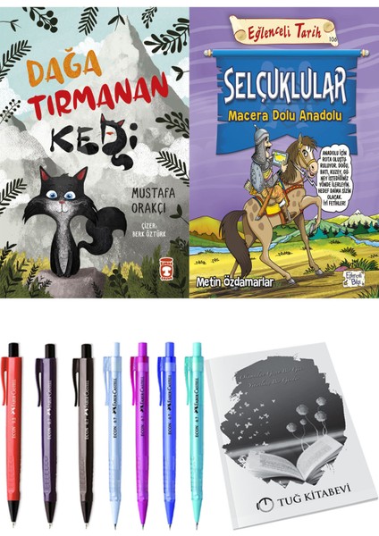 Selçuklular Macera Dolu Anadolu ve Dağa Tırmanan Kedi 2li Set