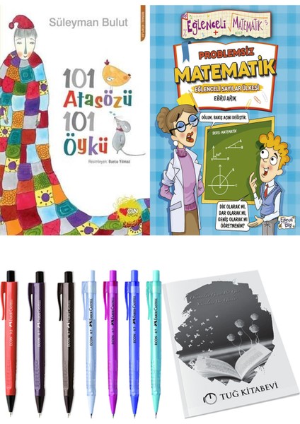 Problemsiz Matematik ve 101 Atasözü 101 Öykü Süleyman Bulut 2li Set