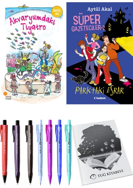 Süper Gazeteciler 2 Parktaki Esrar ve Akvaryumdaki Tiyatro 2li Set