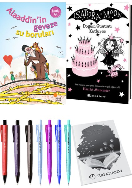 Isadora Moon 4 Doğum Gününü Kutluyor ve Alaaddin’in Geveze Su Boruları 2li Set