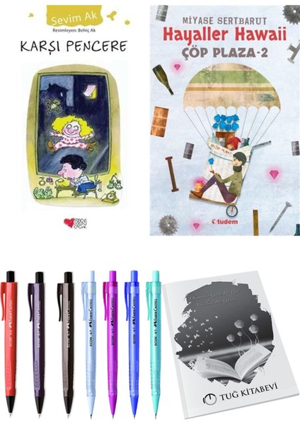 Çöp Plaza 2 Hayaller Hawaii ve Karşı Pencere 2li Set