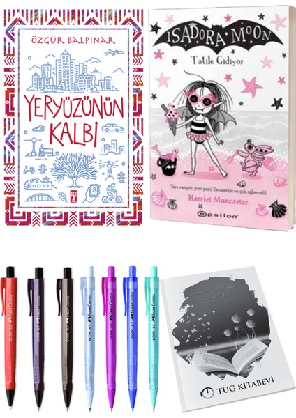 Isadora Moon 11 Tatile Gidiyor ve Yeryüzünün Kalbi 2li Set