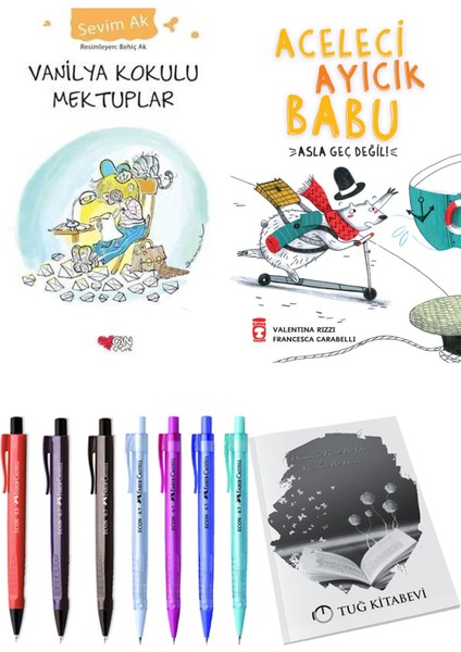 Aceleci Ayıcık Babu Asla Geç Değil ve Vanilya Kokulu Mektuplar 2li Set