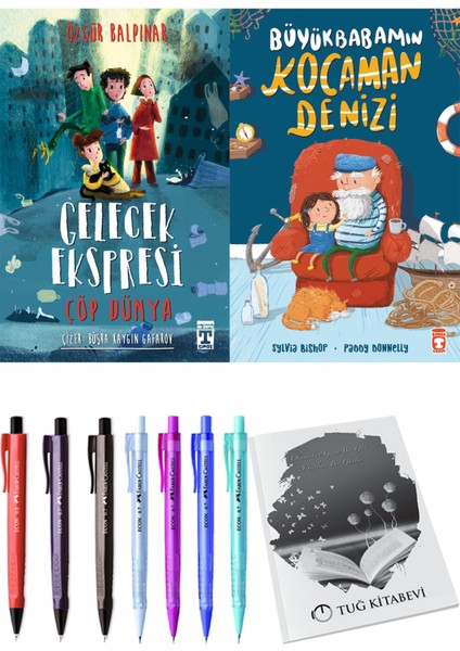 Büyükbabamın Kocaman Denizi ve Gelecek Ekspresi Çöp Dünya 2li Set