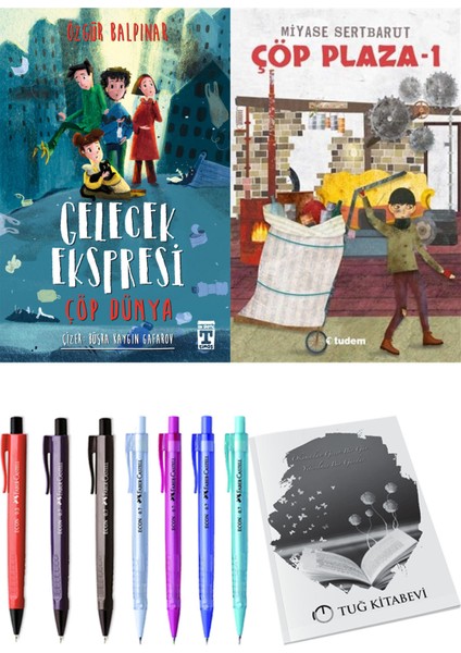 Çöp Plaza 1 ve Gelecek Ekspresi Çöp Dünya 2li Set