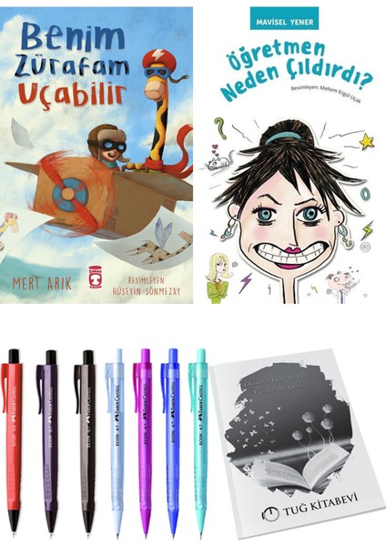 Öğretmen Neden Çıldırdı? ve Benim Zürafam Uçabilir 2li Set