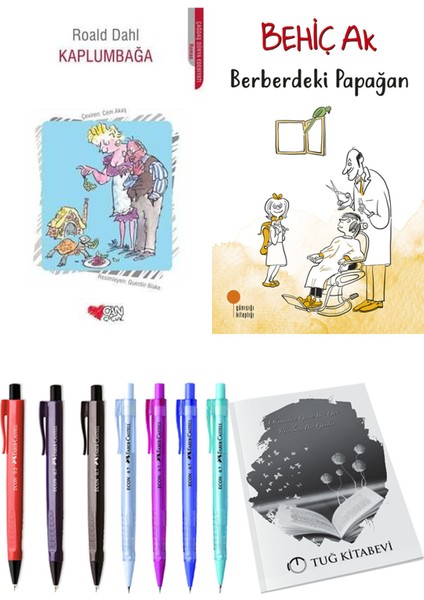 Berberdeki Papağan ve Kaplumbağa 2li Set