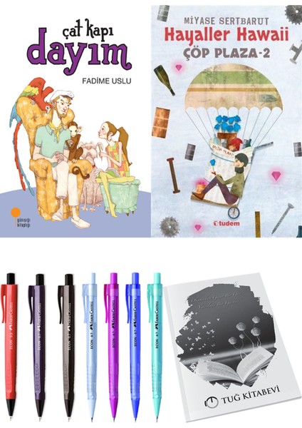 Çöp Plaza 2 Hayaller Hawaii ve Çat Kapı Dayım 2li Set