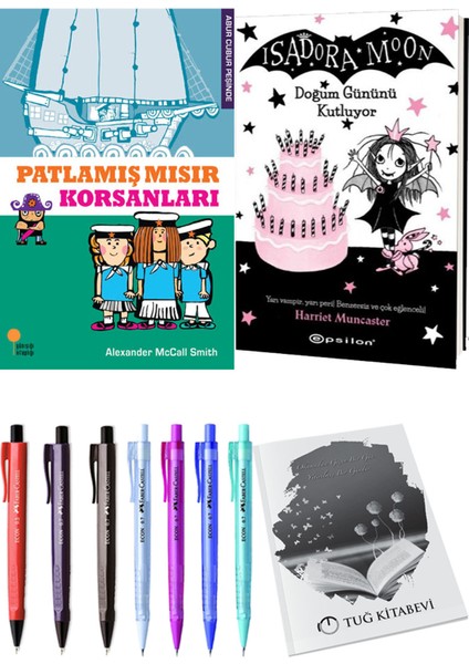 Isadora Moon 4 Doğum Gününü Kutluyor ve Patlamış Mısır Korsanları 2li Set