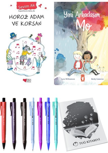 Yeni Arkadaşım Mo ve Horoz Adam ve Korsan 2li Set