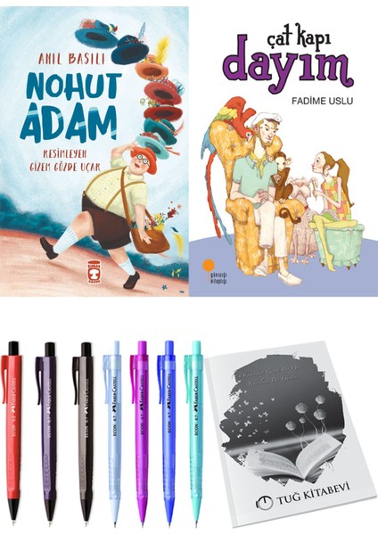 Çat Kapı Dayım ve Nohut Adam 2li Set