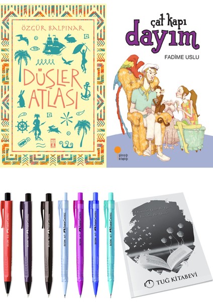 Çat Kapı Dayım ve Düşler Atlası 2li Set