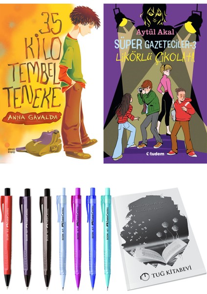 Süper Gazeteciler 3 Likörlü Çikolata ve 35 Kilo Tembel Teneke 2li Set