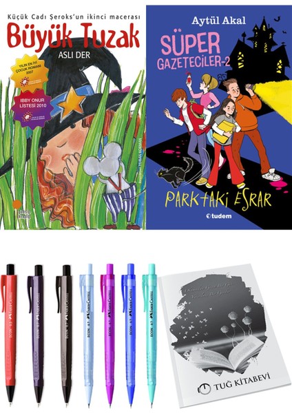 Süper Gazeteciler 2 Parktaki Esrar ve Büyük Tuzak 2li Set