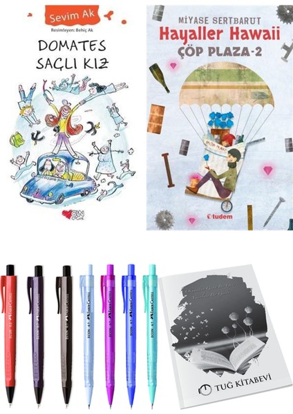 Çöp Plaza 2 Hayaller Hawaii ve Domates Saçlı Kız 2li Set
