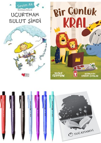 Bir Günlük Kral ve Uçurtmam Bulut Şimdi 2li Set