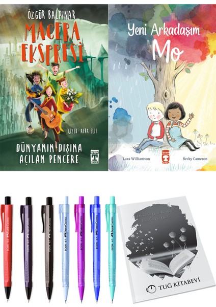 Yeni Arkadaşım Mo ve Gelecek Ekspresi Dünyanın Dışına Açılan Pencere 2li Set