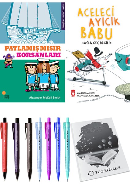 Aceleci Ayıcık Babu Asla Geç Değil ve Patlamış Mısır Korsanları 2li Set