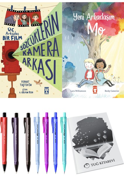 Yeni Arkadaşım Mo ve Sözcüklerin Kamera Arkası 2li Set