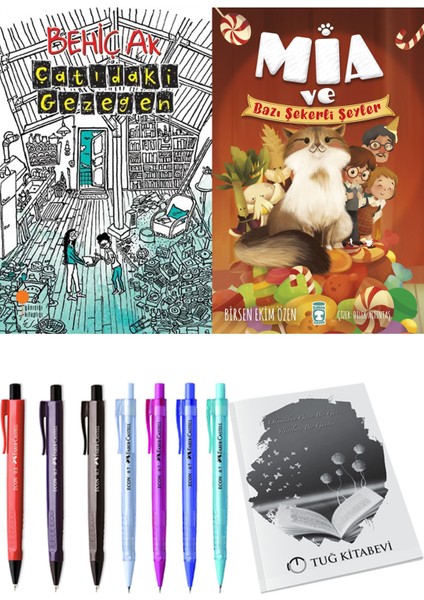 Mia ve Bazı Şekerli Şeyler ve Çatıdaki Gezegen 2li Set