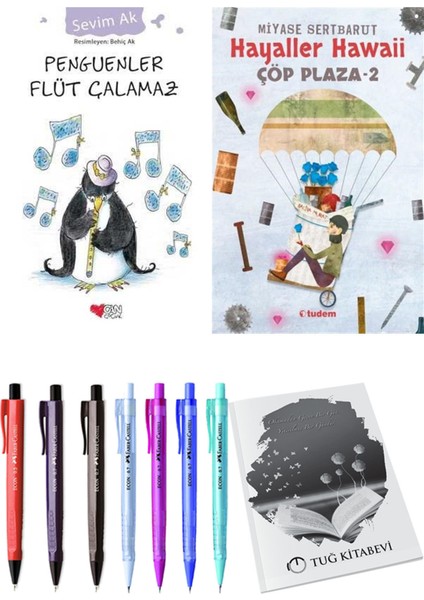 Çöp Plaza 2 Hayaller Hawaii ve Penguenler Flüt Çalamaz 2li Set