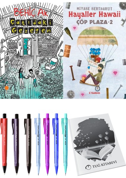 Çöp Plaza 2 Hayaller Hawaii ve Çatıdaki Gezegen 2li Set