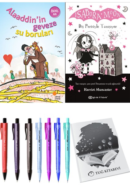 Isadora Moon 13 Diş Perisiyle Tanışıyor ve Alaaddin’in Geveze Su Boruları 2li Set