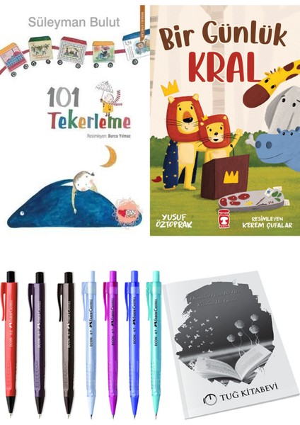 Bir Günlük Kral ve 101 Tekerleme 2li Set