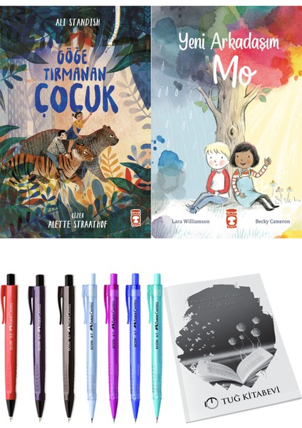 Yeni Arkadaşım Mo ve Göğe Tırmanan Çocuk 2li Set