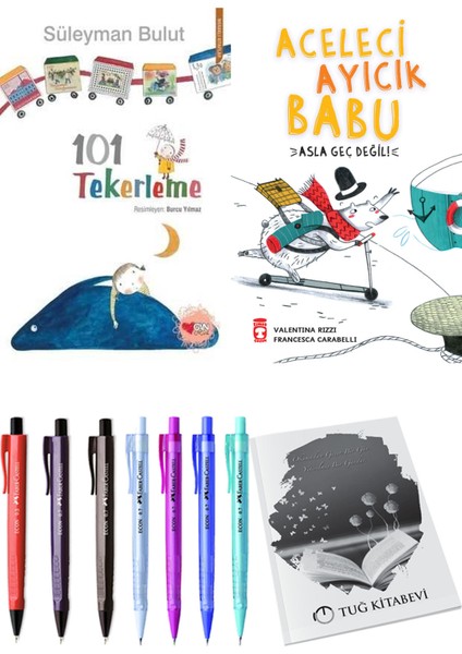 Aceleci Ayıcık Babu Asla Geç Değil ve 101 Tekerleme 2li Set