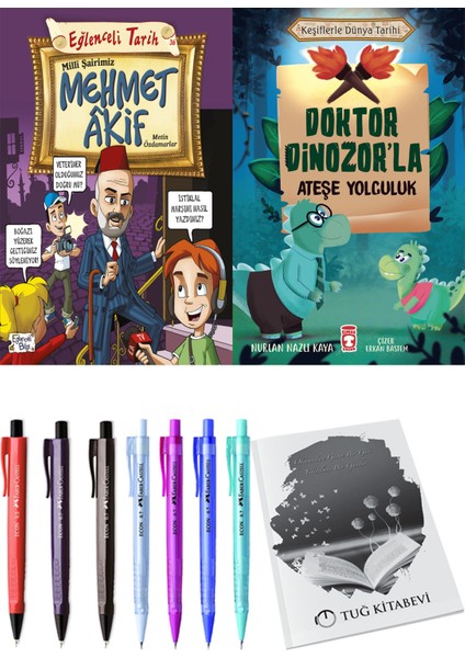 Doktor Dinozor'la Ateşe Yolculuk ve Milli Şairimiz Mehmet Akif 2li Set