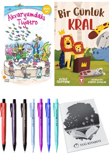 Bir Günlük Kral ve Akvaryumdaki Tiyatro 2li Set