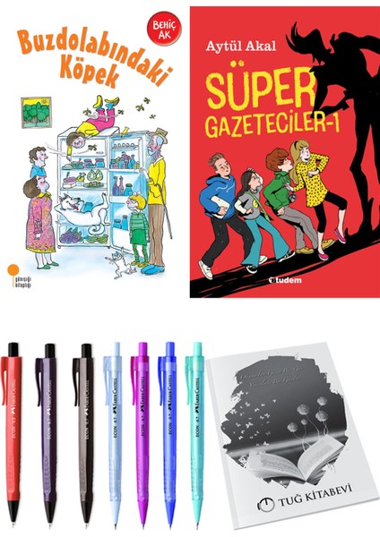 Süper Gazeteciler 1 ve Buzdolabındaki Köpek 2li Set