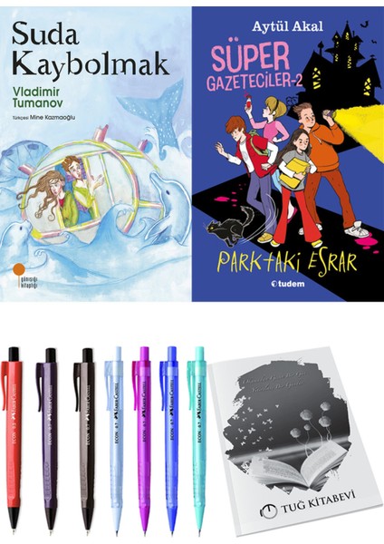 Süper Gazeteciler 2 Parktaki Esrar ve Suda Kaybolmak 2li Set