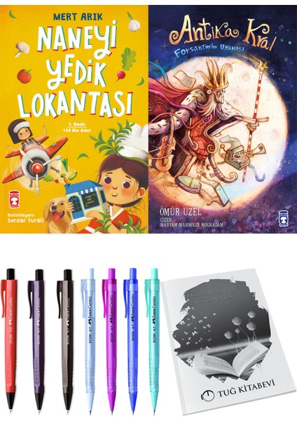 Antika Kral Forsantin'in Uyanışı ve Naneyi Yedik Lokantası 2li Set