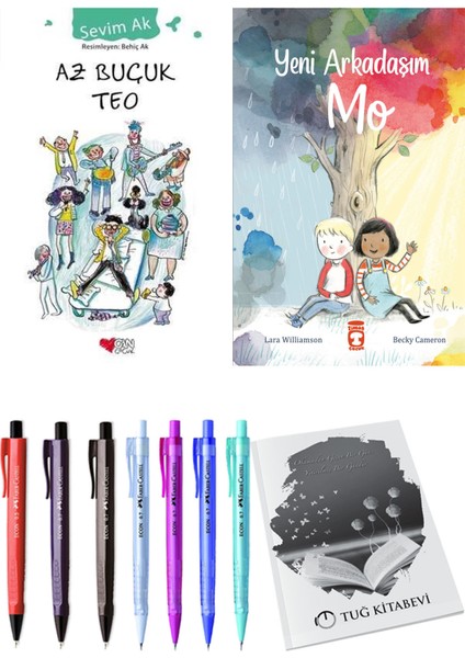 Yeni Arkadaşım Mo ve Az Buçuk Teo 2li Set
